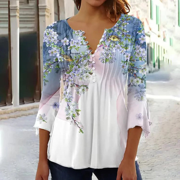 Drune | Leichte Bluse mit Elegantem Design.