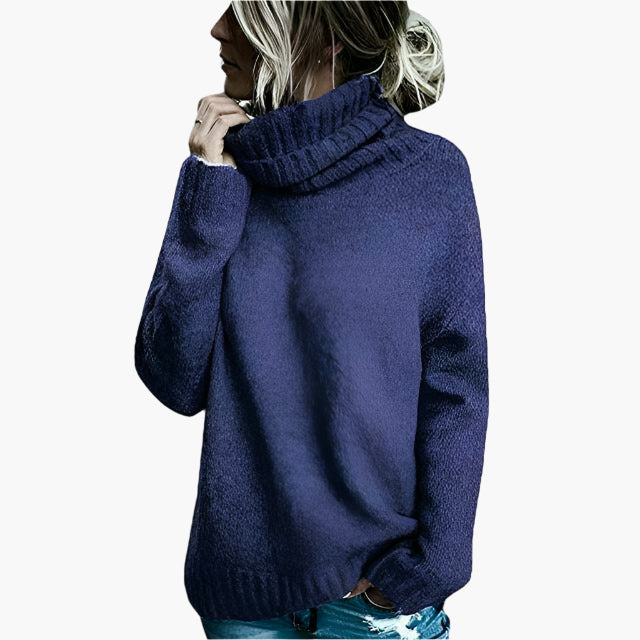 Drune | Oversized Rollkragenpullover - Lässiger Strickpullover für Alltag & Freizeit
