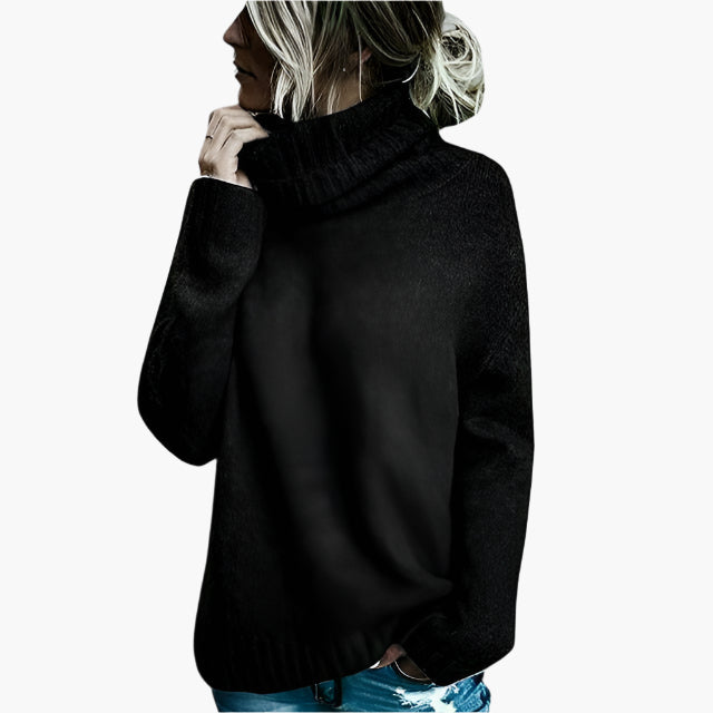 Drune | Oversized Rollkragenpullover - Lässiger Strickpullover für Alltag & Freizeit