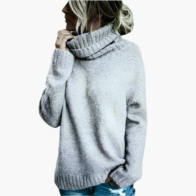 Drune | Oversized Rollkragenpullover - Lässiger Strickpullover für Alltag & Freizeit