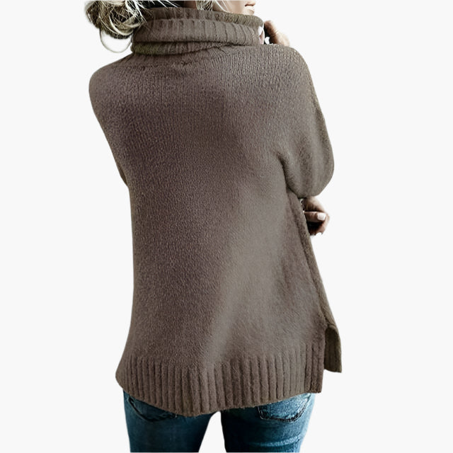 Drune | Oversized Rollkragenpullover - Lässiger Strickpullover für Alltag & Freizeit
