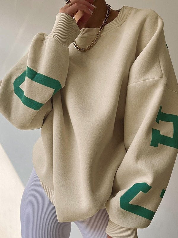 Drune | College-Hoodie mit Slogan