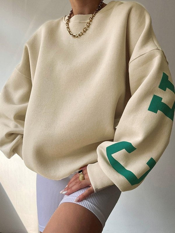 Drune | College-Hoodie mit Slogan