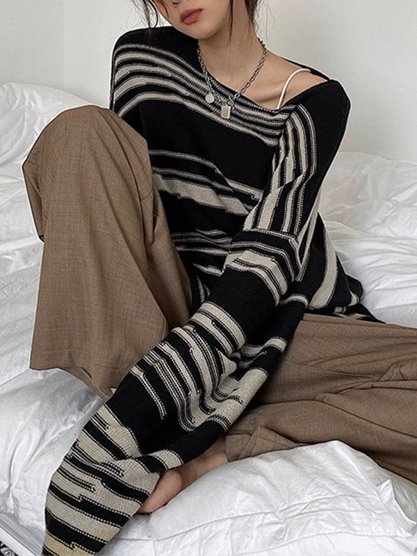 Drune | oversized gestrickter Pullover
