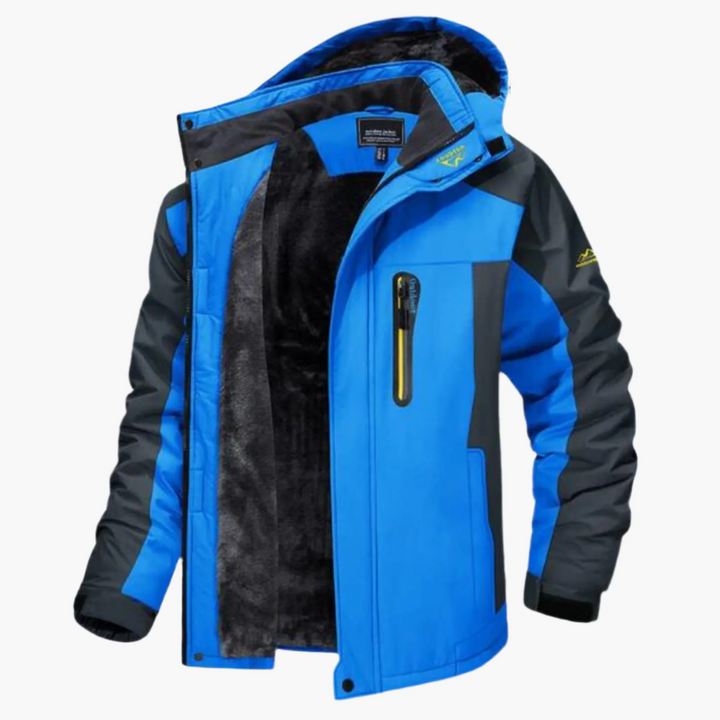 Drune | Outdoor Winterjacke - Wasserabweisend - Fleece-Futter - Mit Kapuze - Lässig Fit
