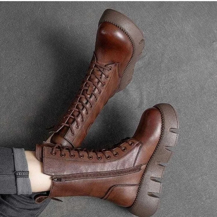 Orthopädischen Lederstiefel Drune Drune