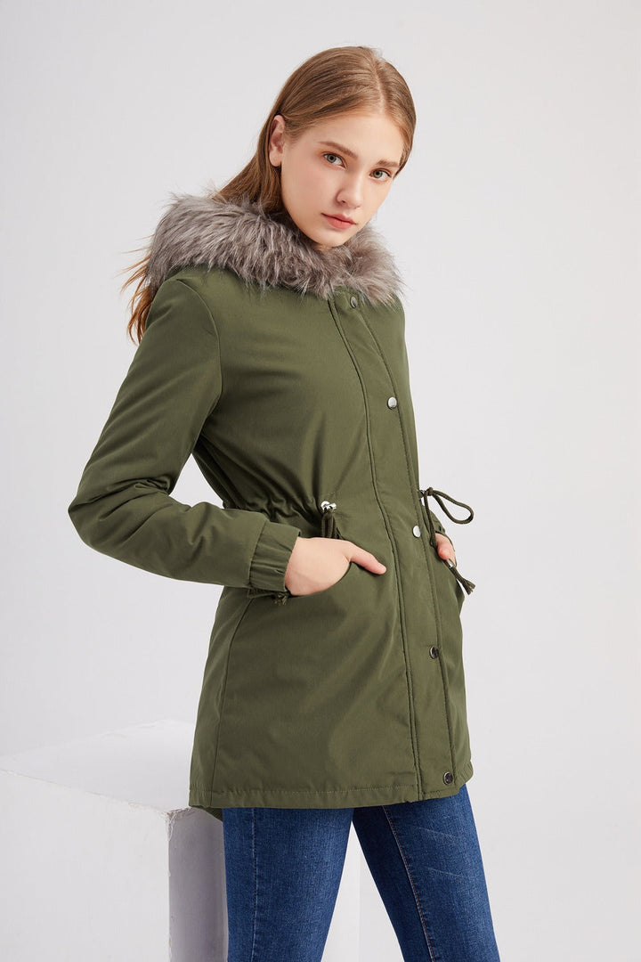 Drune | Parka Mantel Mittel Länge Reguläre Passform