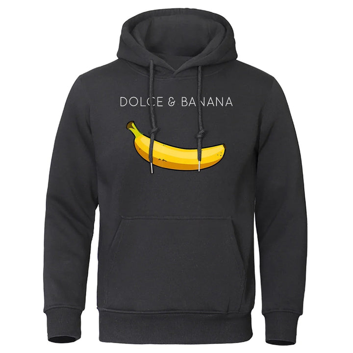 Drune | Hoodie Relaxed Fit Baumwollmischung Humorvoller Druck
