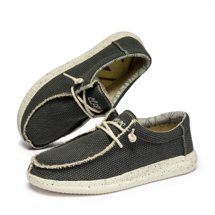 Drune | Slipper Lässige Passform Gewebter Stoff Atmungsaktiv und Leicht Schuhe Zum Hineinschlüpfen