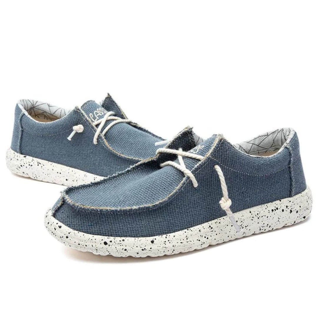 Drune | Slipper Lässige Passform Gewebter Stoff Atmungsaktiv und Leicht Schuhe Zum Hineinschlüpfen