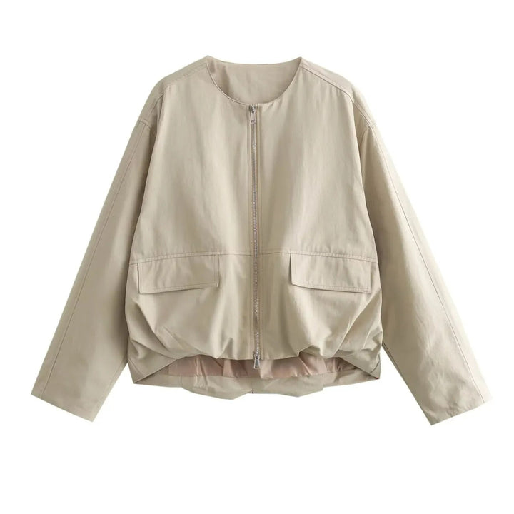 Drune | Weite Jacke mit Cargo-Taschen Mely