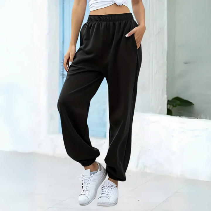 Drune | Lockere Damen Jogger mit Elastischem Taillenbund