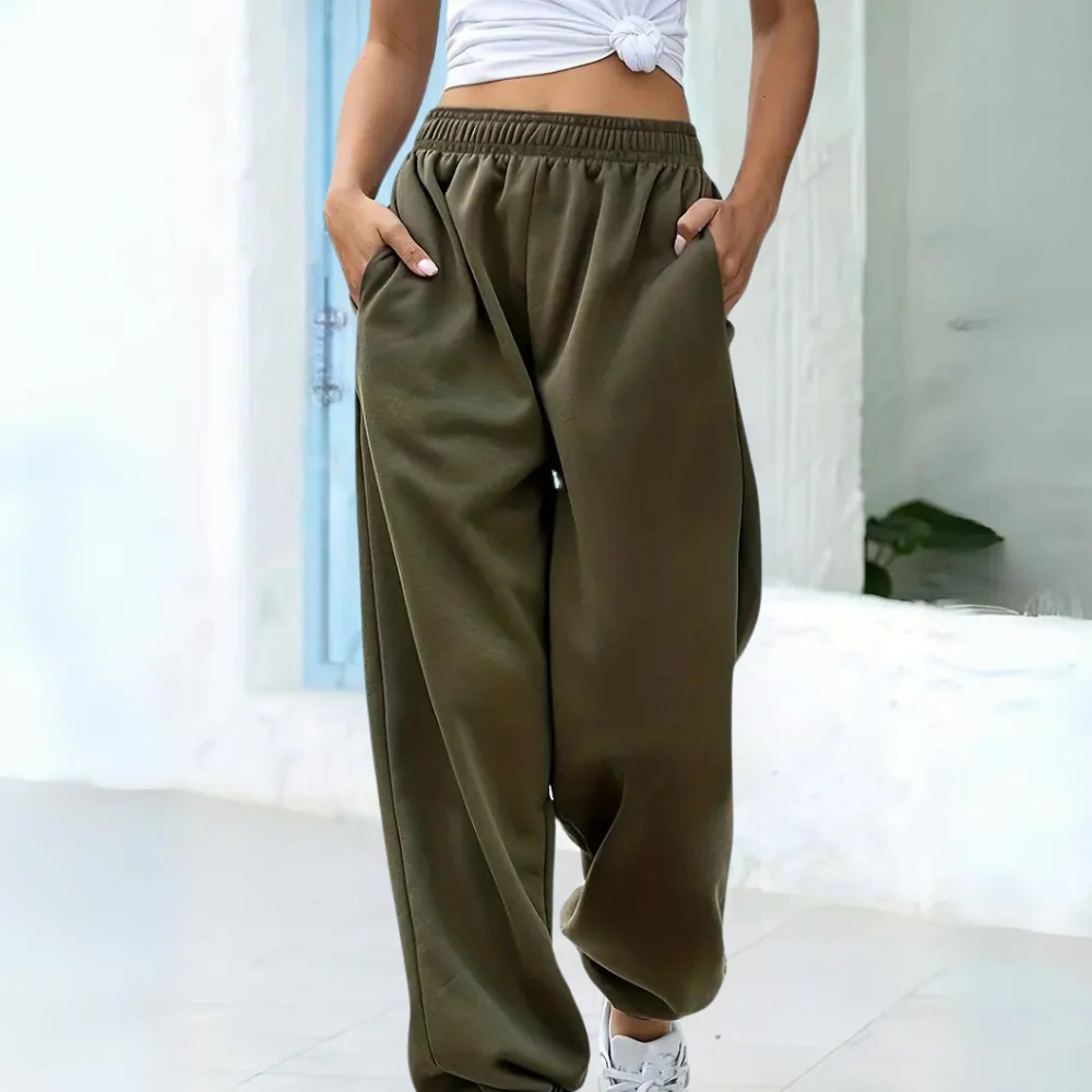 Drune | Lockere Damen Jogger mit Elastischem Taillenbund