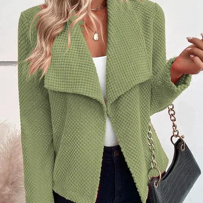 Drune | Damen Strick-Blazer Jacke Relaxed Fit