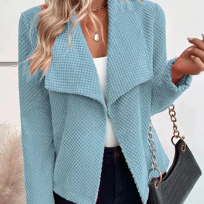 Drune | Damen Strick-Blazer Jacke Relaxed Fit