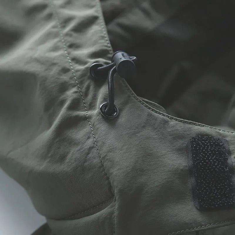 Drune | Wasserdichte lässige Herrenjacke mit funktionalen Taschen