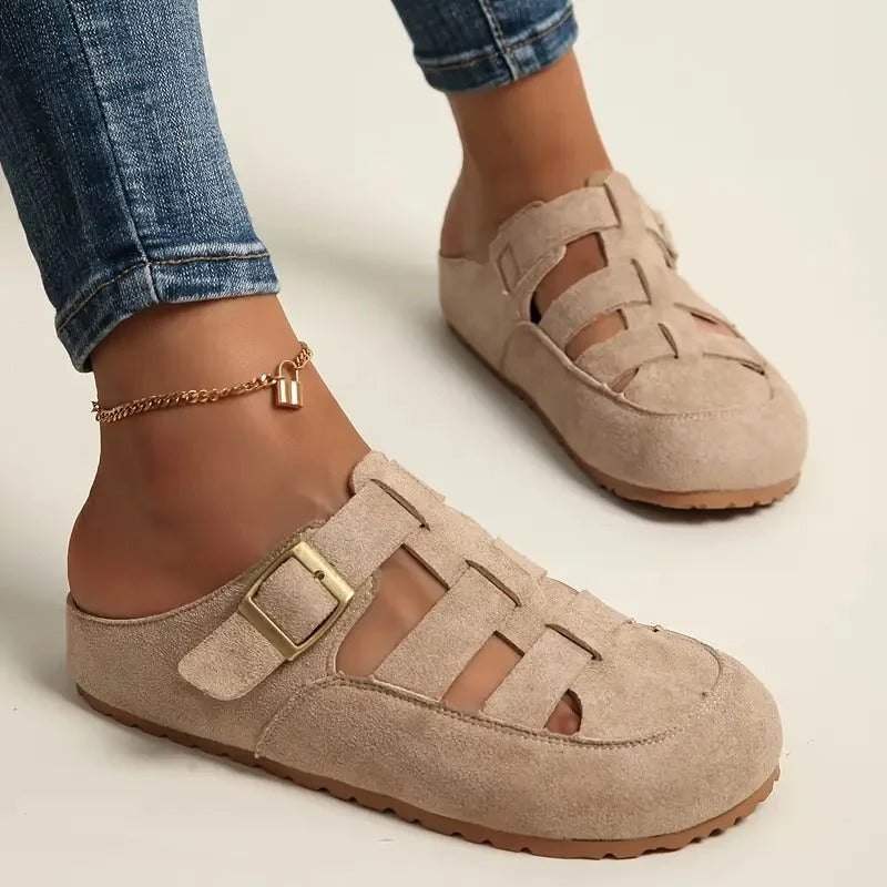 Modische Slip-On Plateauschuhe für Damen Drune Drune