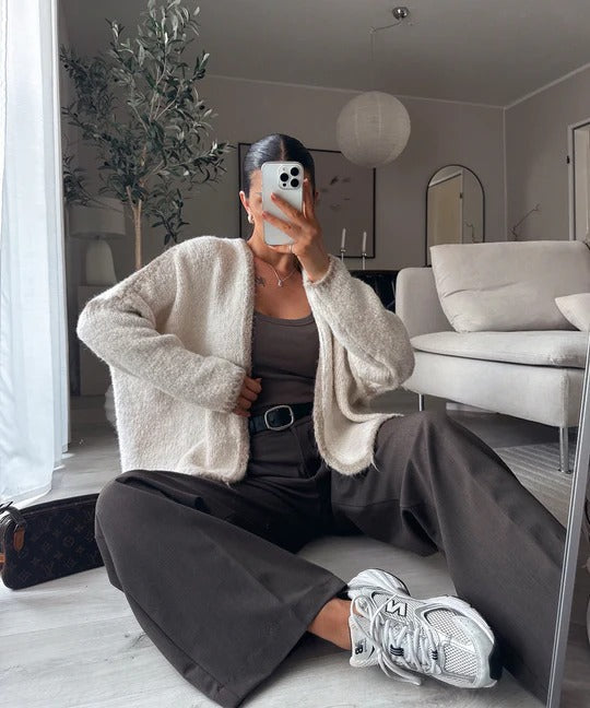 Drune | Damen-Strickjacke, klassisch & bequem