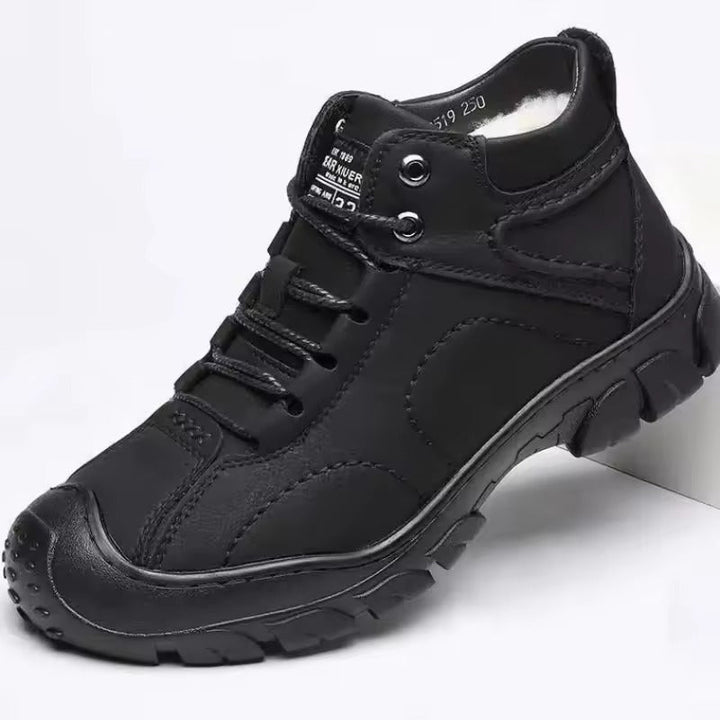 Drune | Herren Winterstiefel aus wasserdichtem Leder mit rutschfester Sohle
