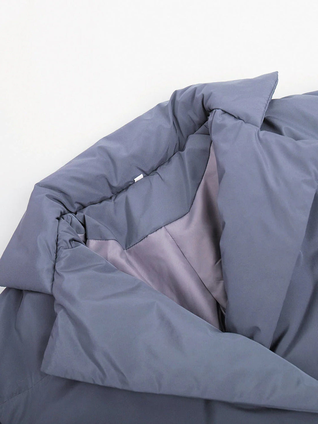 Drune | Gürteltaschen Pufferjacke Wickel Front Stepp Wintermantel