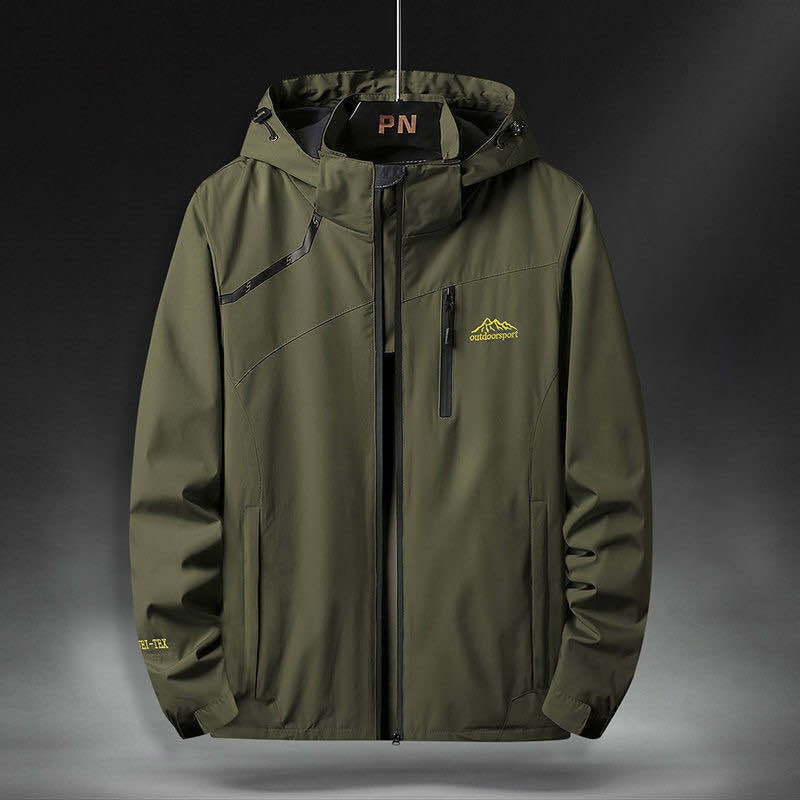Drune | Jacke mit Kapuze für Herren im Outdoor-Stil - Florian