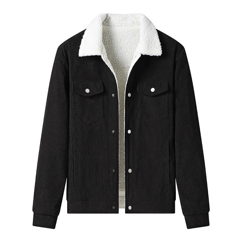 Drune | Cordjacke mit Fleece-Futter, legerer Stil - Alain