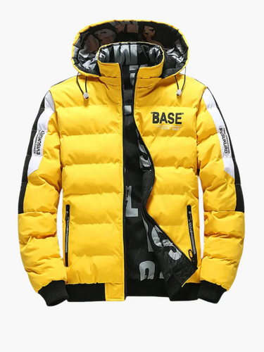 Drune | Pufferjacke - Mit Kapuze - Hüftlänge - Rippbündchen