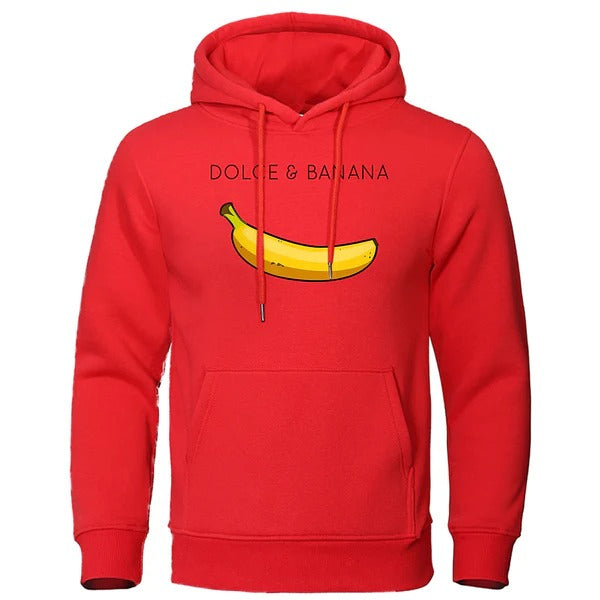 Drune | Hoodie Relaxed Fit Baumwollmischung Humorvoller Druck