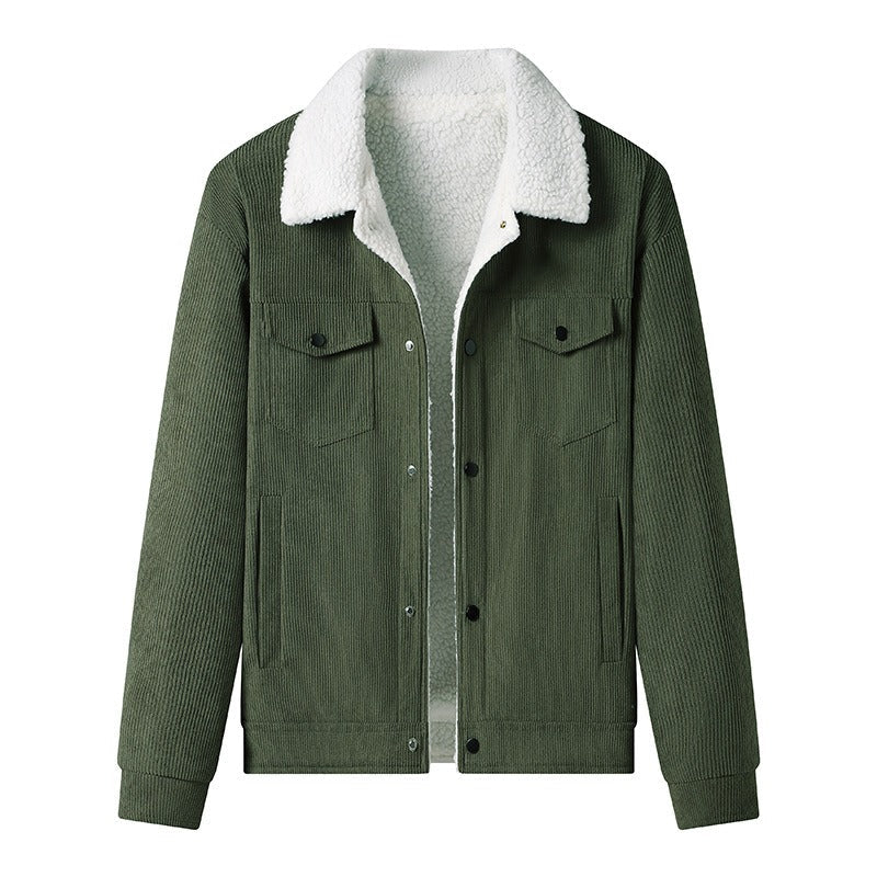 Drune | Cordjacke mit Fleece-Futter, legerer Stil - Alain
