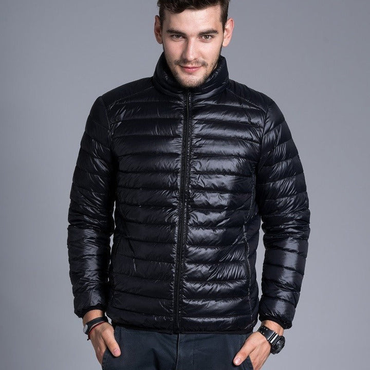 Drune | Herren-Steppjacke mit Kapuze und Reißverschluss - Tidus