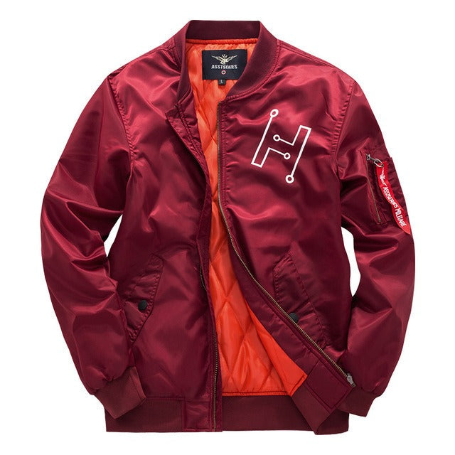 Drune | Bomberjacke mit Reißverschluss im urbanen Stil für Herren - Helix