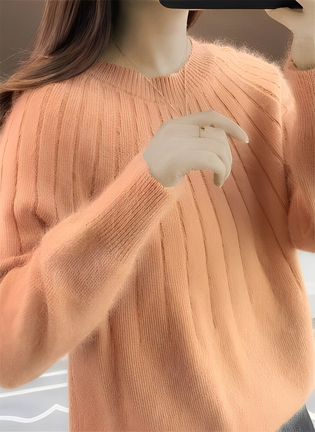 Drune | Bequemer, locker geschnittener Damen-Kaschmirpullover