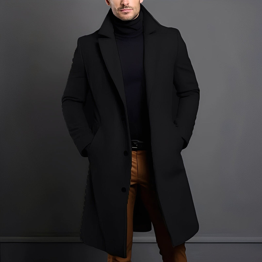 Drune | Eleganter Woll-Trenchcoat für Männer