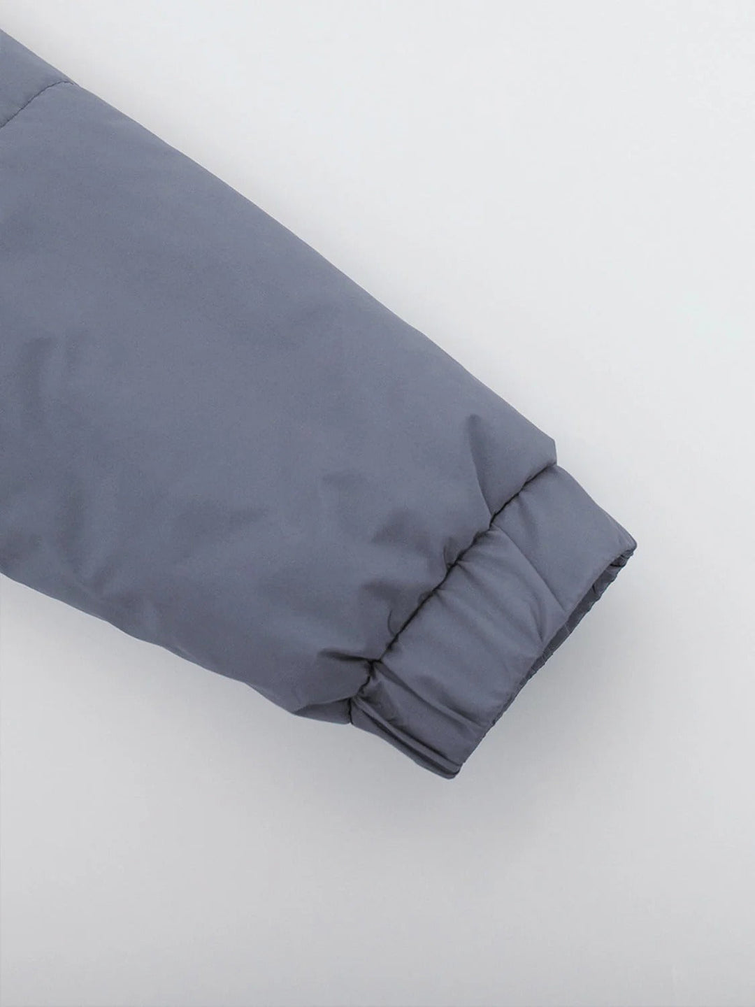 Drune | Gürteltaschen Pufferjacke Wickel Front Stepp Wintermantel