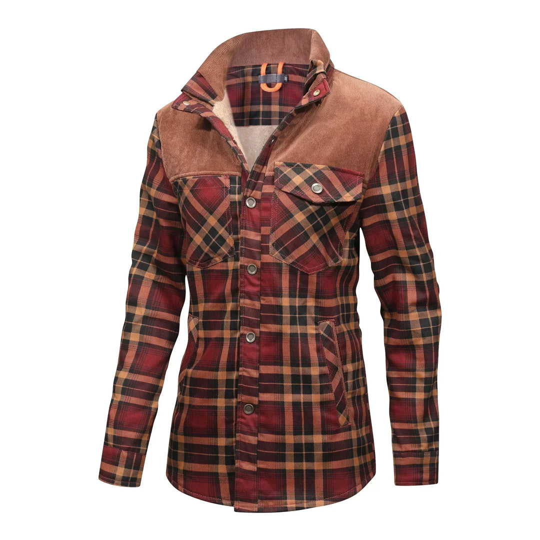 Drune | Warme Flanelljacke für Frauen für draußen und den Winter