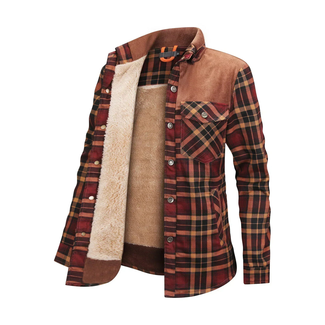 Drune | Warme Flanelljacke für Frauen für draußen und den Winter