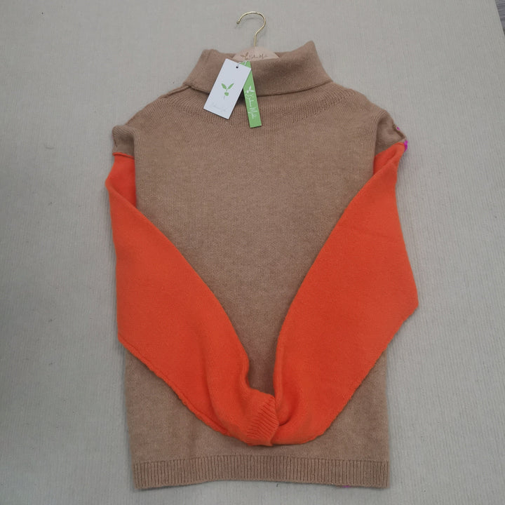 Drune | Eindrucksvolles Color Block Strickpullover
