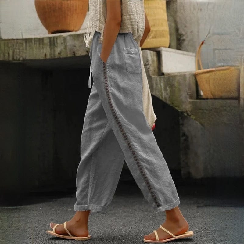 Drune | Bequeme Leinenhose für Damen