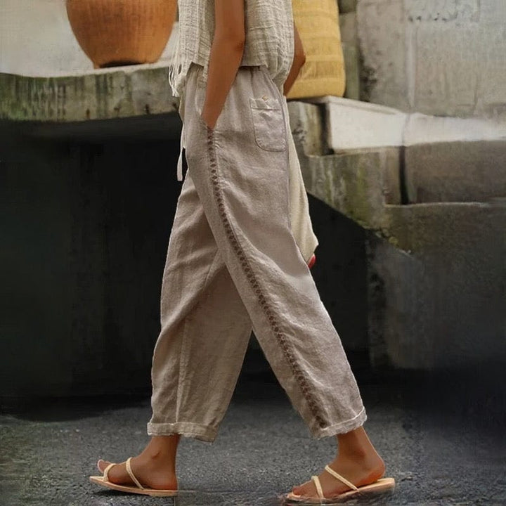 Drune | Bequeme Leinenhose für Damen