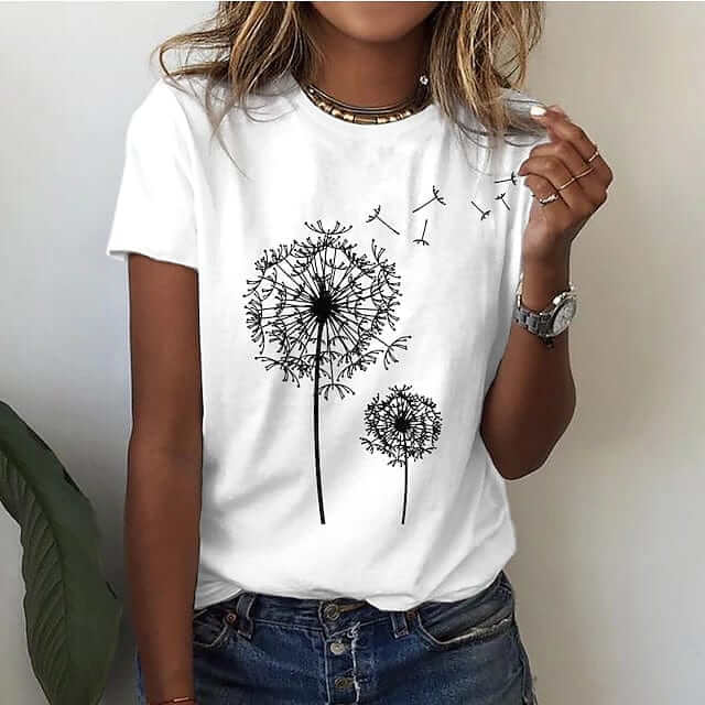 Drune | Lavigne Elegantes Löwenzahn-Shirt