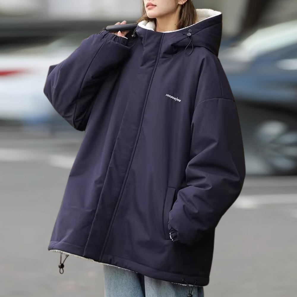 Drune | Warme Wendbare Winterjacke für Damen
