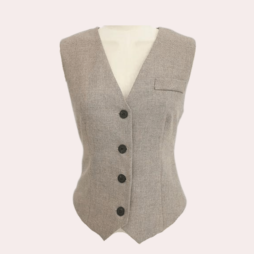 Drune | Damenbekleidungssatz Elegantes 3 Teiliges Damensatz Stilvolle Hose, Weste Und Schicker Blazer