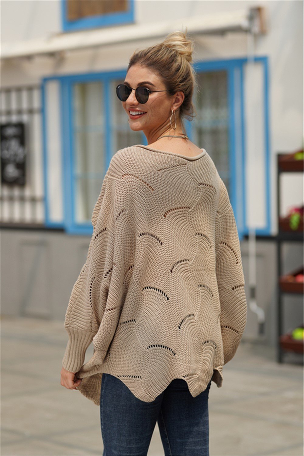 Drune Es wird alles gut Strickpullover - Grün