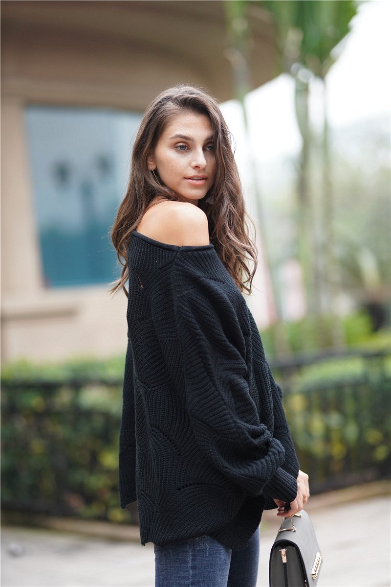 Drune Es wird alles gut Strickpullover - Grün