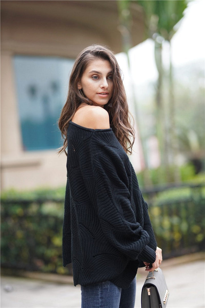 Drune Es wird alles gut Strickpullover - Grün