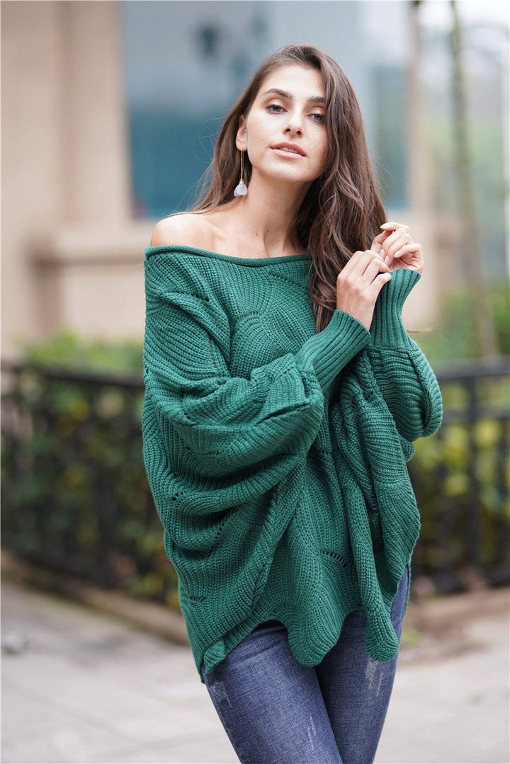 Drune Es wird alles gut Strickpullover - Grün