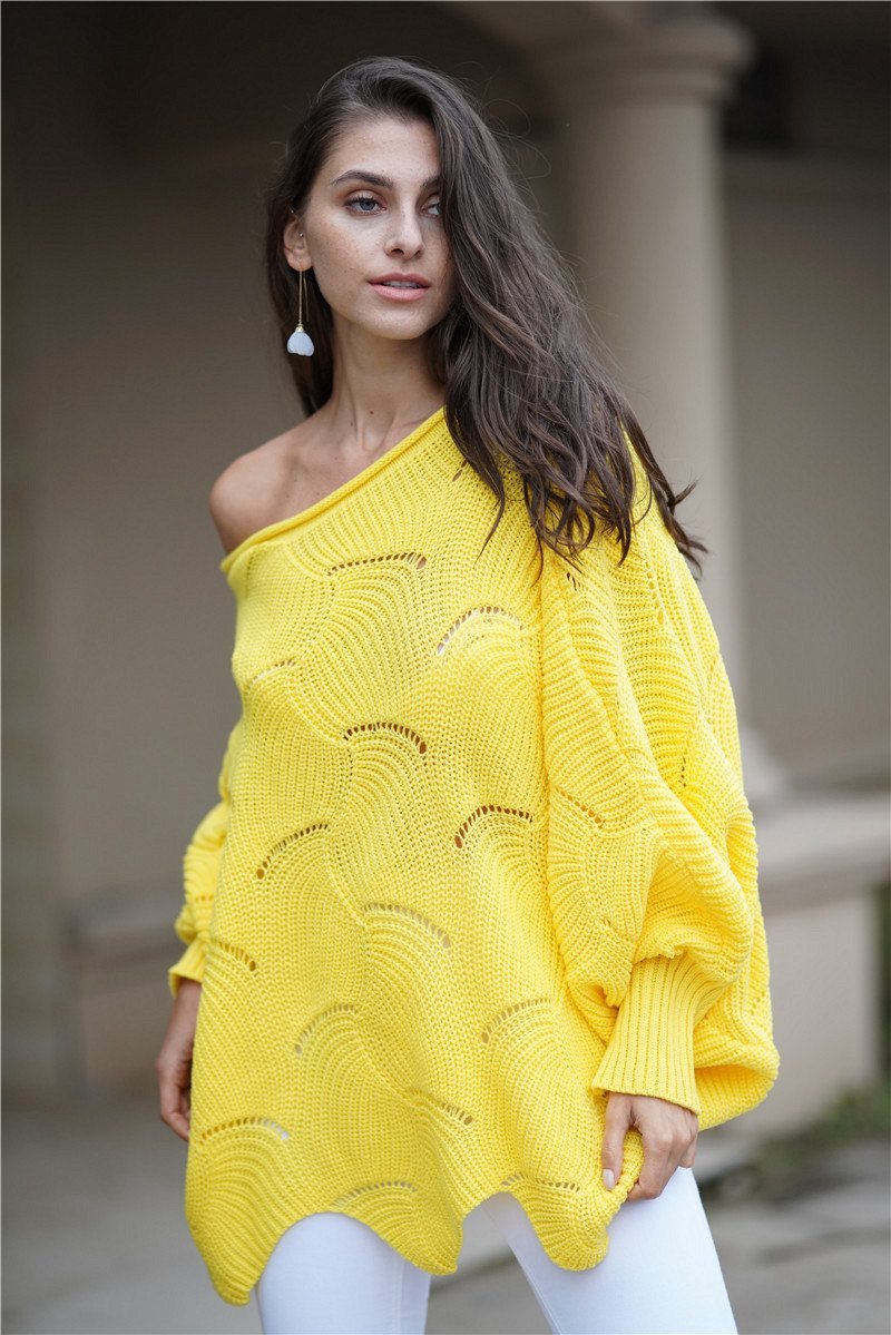 Drune Es wird alles gut Strickpullover - Grün