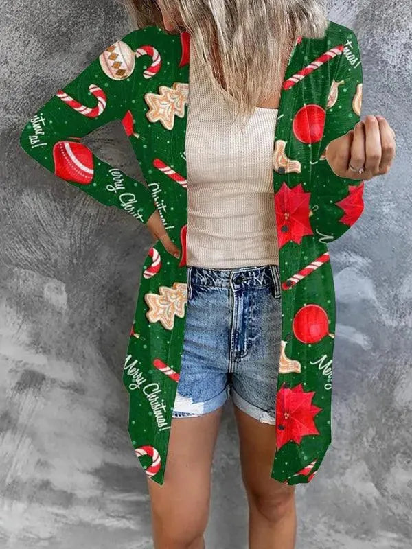 Drune | Ist Ein Weihnachtliches Damen Strickjacken Pullover