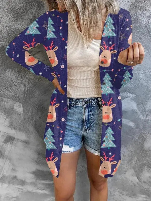 Drune | Ist Ein Weihnachtliches Damen Strickjacken Pullover