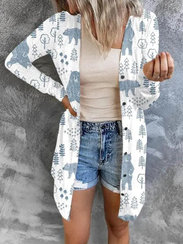 Drune | Ist Ein Weihnachtliches Damen Strickjacken Pullover